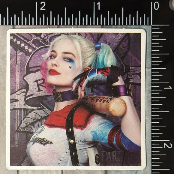 🌀10/$10🌀 The Joker Harley Quinn Reusable Waterproof Vinyl Sticker Decal - Picture 1 of 1